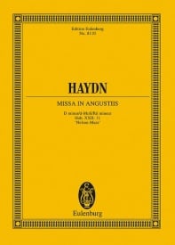 Haydn: Missa in Angustiis D minor Hob. XXII:11 (Study Score) published by Eulenburg